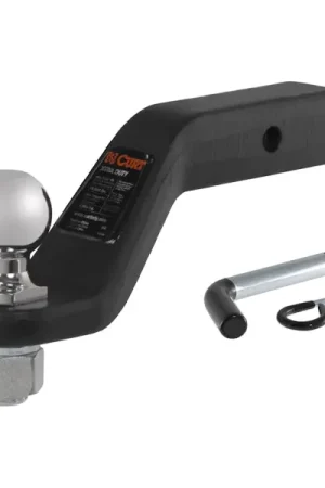 Shop Now CURT 45332 Loaded Forged Ball Mount with 2-5/16" Ball (2" Shank, 15,000 lbs., 4" Drop)
