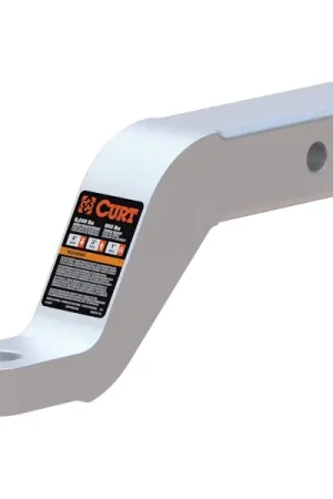 Save Now CURT 45361 Aluminum Ball Mount (2" Shank, 8,000 lbs, 4" Drop, 8-1/2" Long)