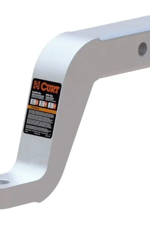 Worldwide Shipping CURT 45362 Aluminum Ball Mount (2" Shank, 8,000 lbs, 6" Drop, 8-1/2" Long)