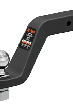 Super Sale CURT 45370 Loaded Forged Ball Mount with 2-5/16" Ball (2" Shank, 15,000 lbs, 6" Drop)