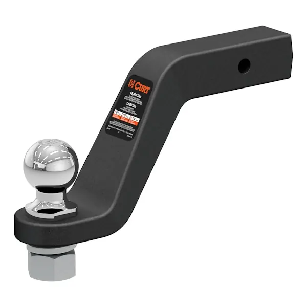 Super Sale CURT 45370 Loaded Forged Ball Mount with 2-5/16" Ball (2" Shank, 15,000 lbs, 6" Drop)