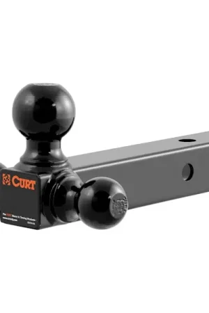 Best Choice CURT 45652 Multi-Ball Mount (2" Hollow Shank, 1-7/8", 2" & 2-5/16" Black Balls)