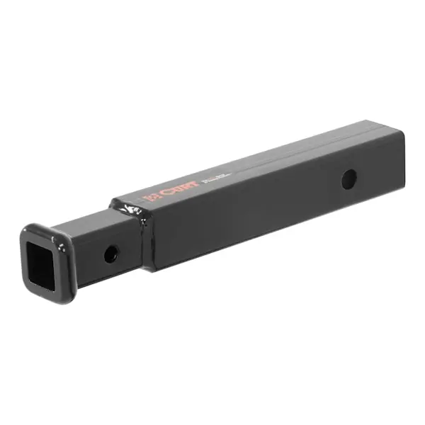 New Arrival CURT 45775 Receiver Tube Adapter (2" to 1-1/4" Shank, 3,500 lbs. GTW, 9-1/2" Length)
