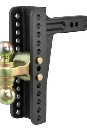 Reduced Price CURT 45926 Adjustable Channel Mount with Dual Ball (2" Shank, 14,000 lbs., 10-1/8" Drop)