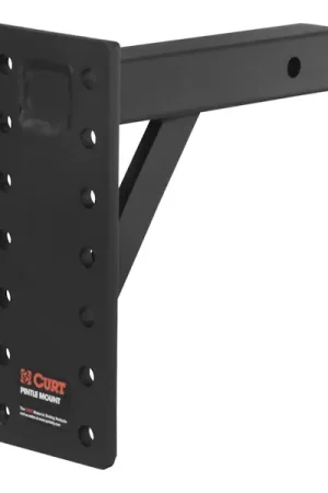 Top Rated CURT 48341 Adjustable Pintle Mount (2" Shank, 10,000 lbs., 13" High, 10" Long)