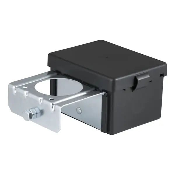 Best Price CURT 52029 5" x 3-1/4" x 3-7/8" Lockable Breakaway Battery Case with Metal Bracket