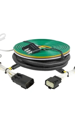 Trusted Brand CURT 52107 Custom Towed-Vehicle RV Wiring Harness, Select Silverado, Sierra 2500, 3500