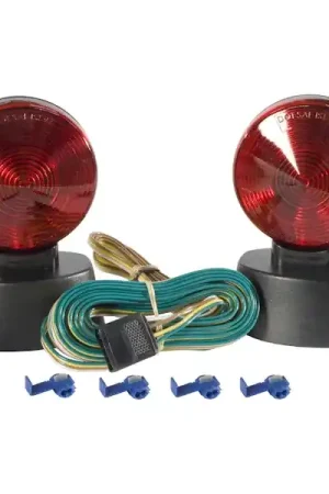 Money Back Guarantee CURT 53200 Magnetic Tow Lights