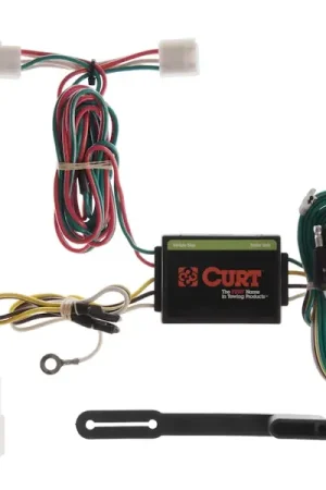 Authentic CURT 55308 Custom Wiring Harness, 4-Way Flat Output, Select Toyota Camry