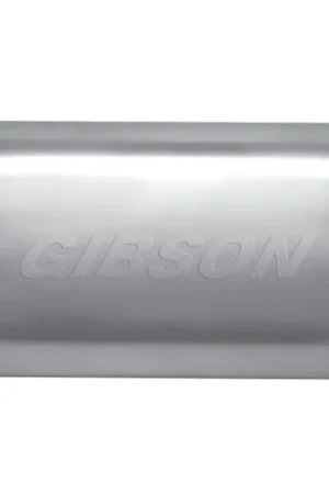Best Price Gibson MWA Superflow Offset/Center Oval Muffler - 4x9x14in/2.25in Inlet/2.25in Outlet - Stainless