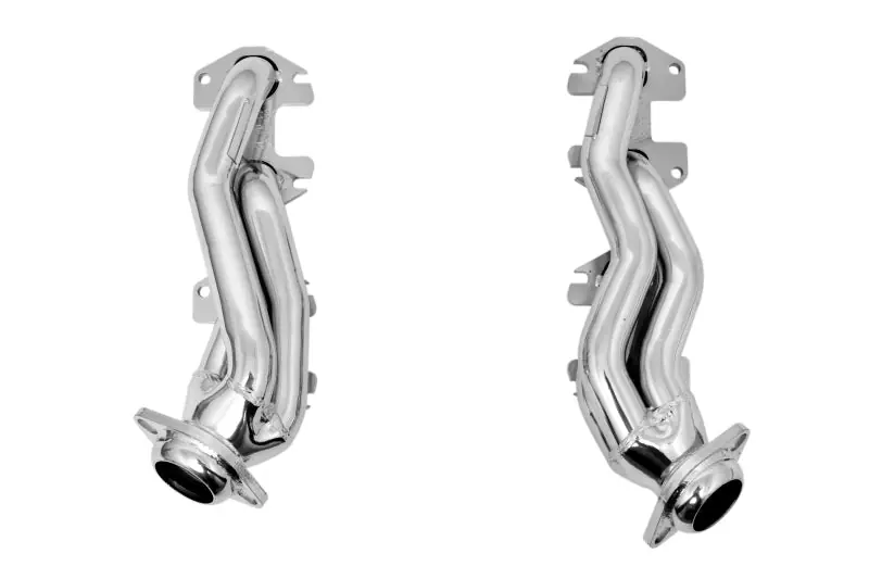 Gibson 05-06 Ford F-250 Super Duty XL 5.4L 1-5/8in 16 Gauge Performance Header - Ceramic Coated Flash Sale