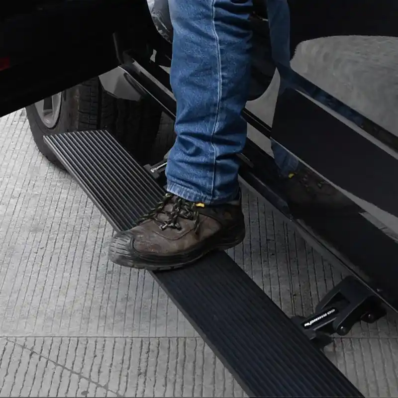 RealTruck 22-24 Toyota Tundra Crew Cab VoltStep Electric Running Board Kit - Tex. Blk Best Price