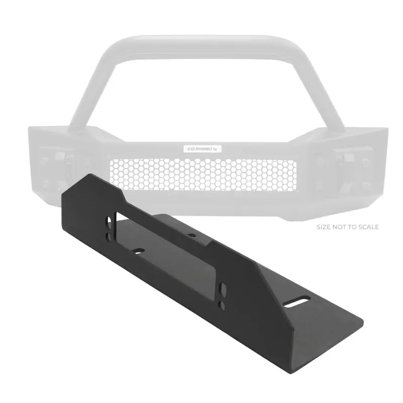 Go Rhino 07-20 Jeep Wrangler JL/JLU/JK/JKU/Gladiator JT Trailline Bumper Fairlead Mount Plate Get Yours