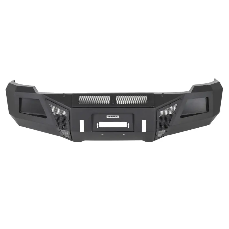 Money Back Guarantee Go Rhino 11-14 Chevrolet Silverado 2500HD/3500HD BR11 Front Bumper Replacement - Tex. Black