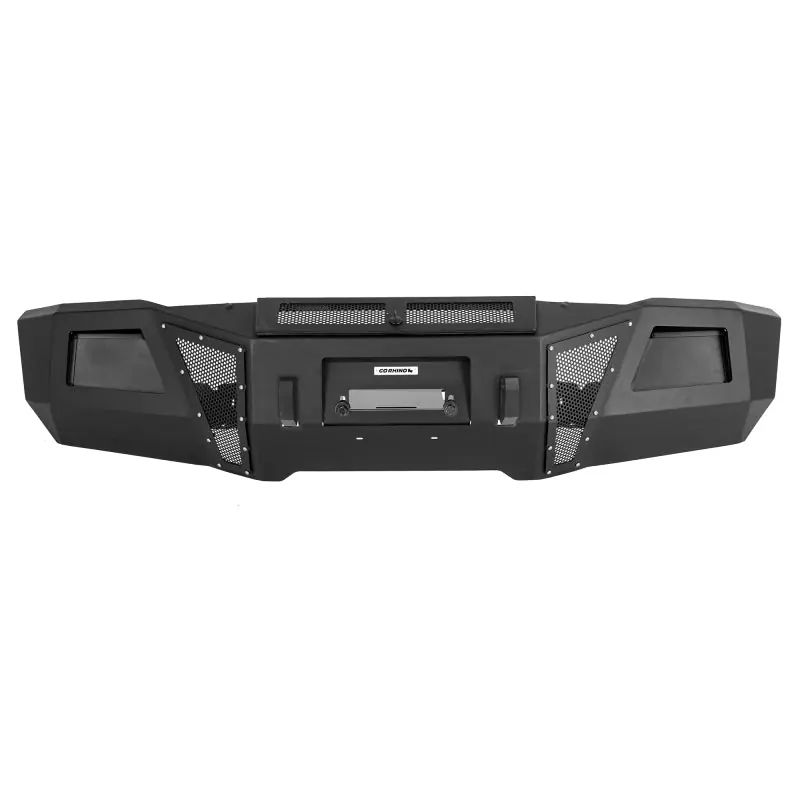 Bargain Go Rhino 15-19 Chevrolet Silverado 2500HD/3500HD BR11 Front Bumper Replacement - Tex. Black