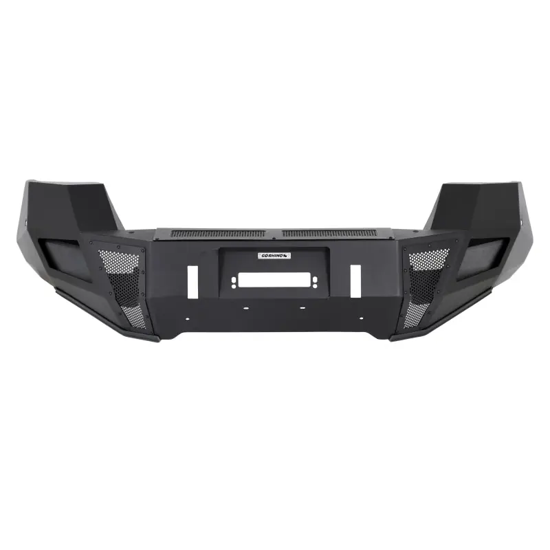 Direct From Manufacturer Go Rhino 16-22 Toyota Tacoma BR6 Front Bumper Replacement - Tex. Black
