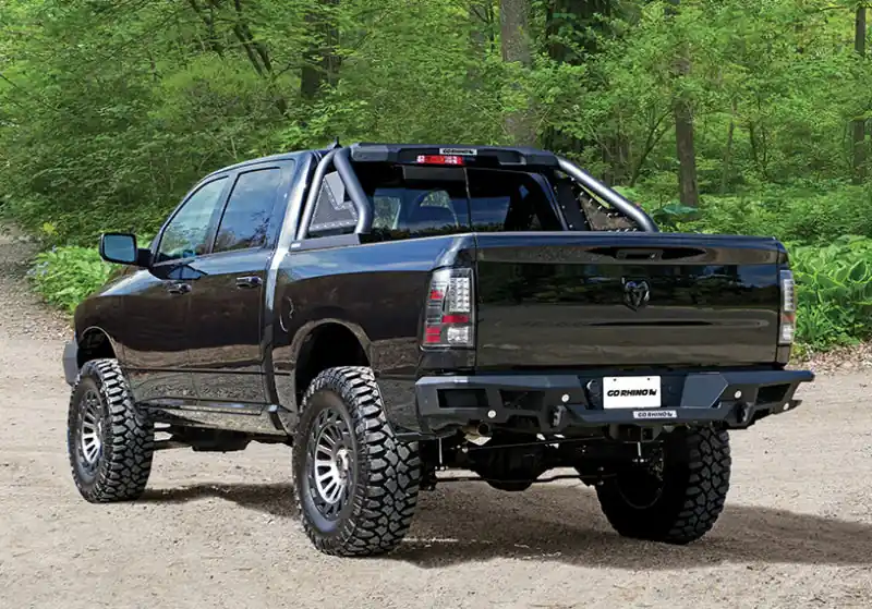 Professional Grade Go Rhino 13-19 Ram 1500/1500 Classic BR20 Rear Bumper Replacement