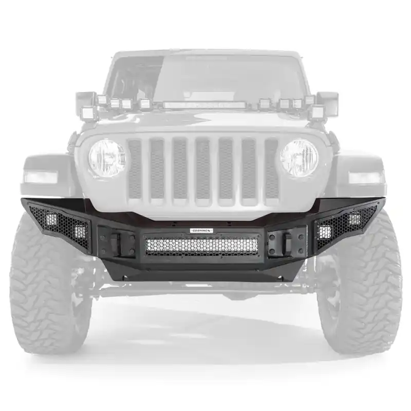 Go Rhino 07-20 Jeep Wrangler JL/JLU/JK/JKU/Gladiator JT Rockline Full Width Bumper Shop Now