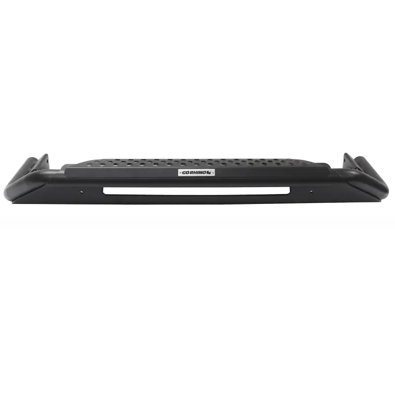 Time-Limited Go Rhino RC3 LR Bull Bar Light-Ready Skid Plate (Front Guard ONLY No Lights/Brackets) - Tex. Blk