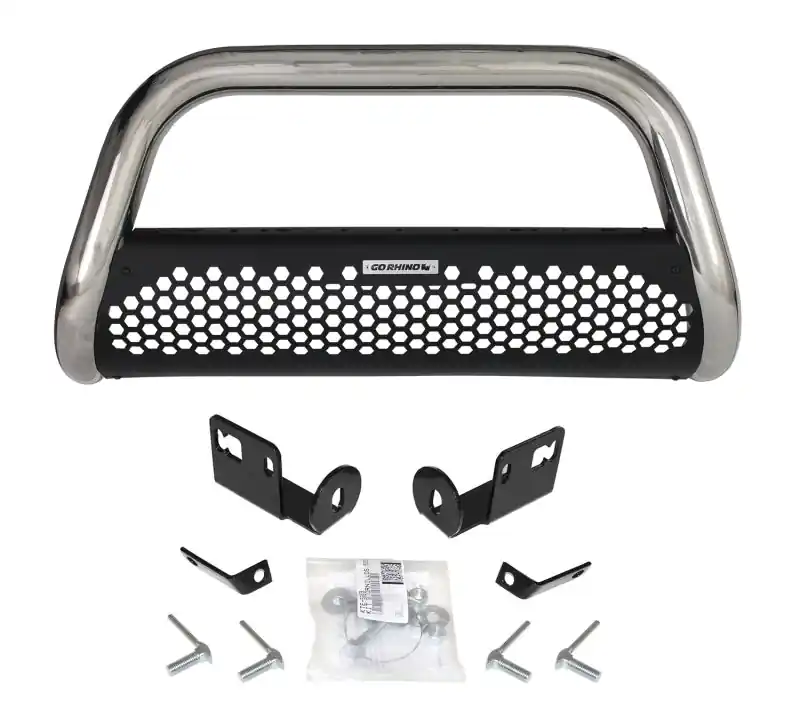 Seasonal Sale Go Rhino 07-19 Chevy 2500HD RHINO! Charger 2 RC2 Complete Kit w/Front Guard + Brkts