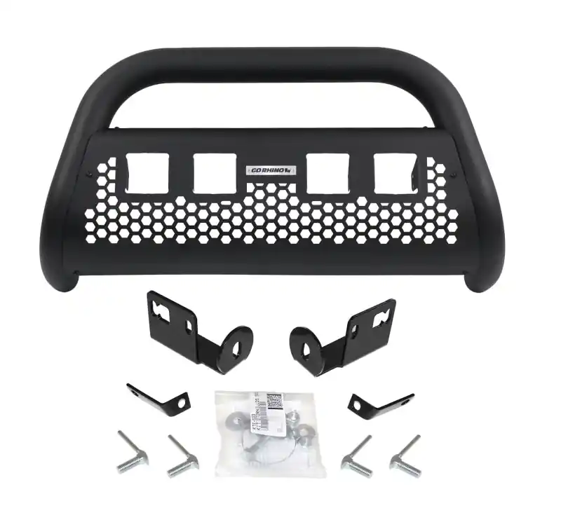 Fresh Stock Go Rhino 04-05 Ford F-150 Heritage RC2 LR 4 Lights Complete Kit w/Front Guard + Brkts