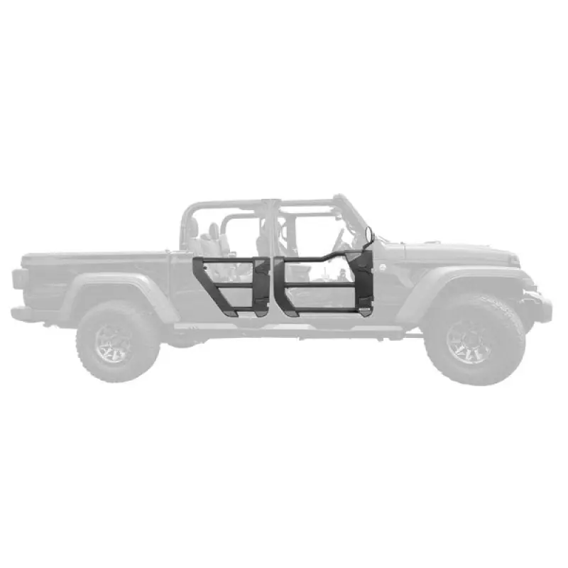 Certified Go Rhino Jeep 18-21 Wrangler JLU/20-21 Gladiator JT Trailline Replacement Front Tube Door