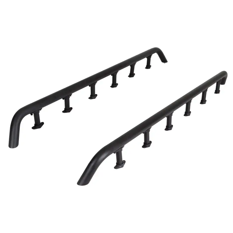 Go Rhino SRM500 Dual Rail Kit (For 75in. Long Rack) - Tex. Blk (Rails ONLY - Req. Platform) Last Chance