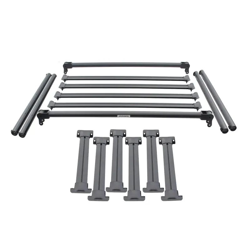 Money Back Guarantee Go Rhino 15-22 Chevrolet/GMC Colorado/Canyon XRS Overland Xtreme Rack Blk - Box 1 (Req. 5951000T-02)