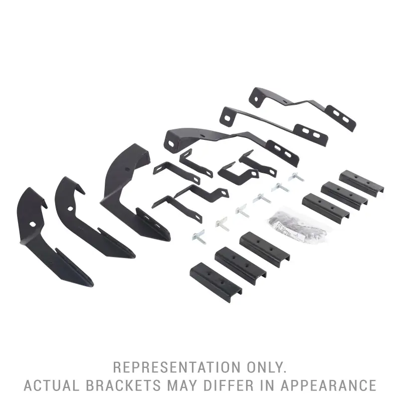 Go Rhino 15-19 Chevy Silverado 2500HD Mounting Brackets (V-Series V3/RB10 Slim/RB20 Slim) - Tex. Blk Best Seller