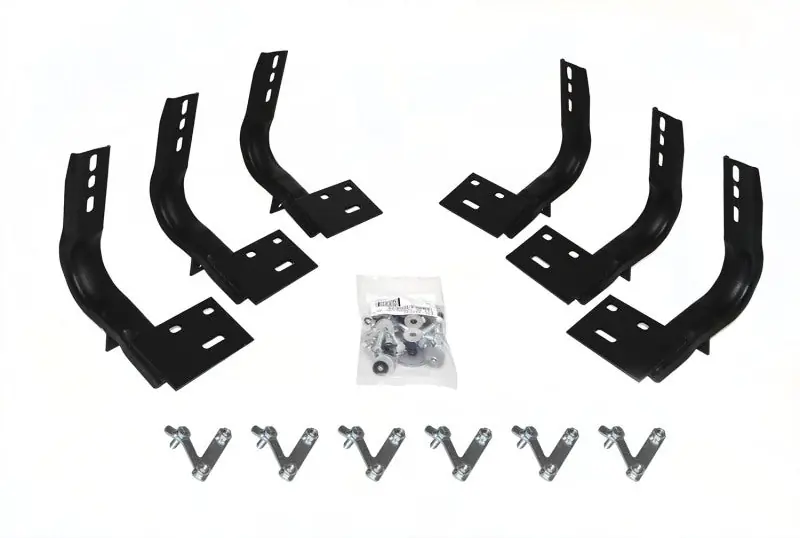 Last Chance Go Rhino 09-09 Dodge Ram 1500 Brackets for OE Xtreme Cab Length SideSteps