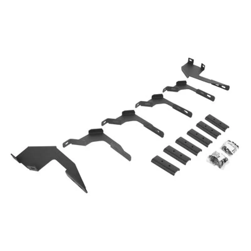 Super Sale Go Rhino 19-22 Ford Ranger SCW 4DR Mounting Brackets (V-Series V3/RB10 Slim/RB20 Slim) - Tex. Blk