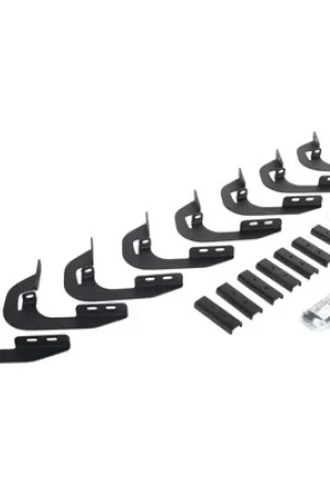Best Seller Go Rhino 14-18 GMC Sierra 1500 DC 4DR Mounting Brackets (V-Series V3/RB10 Slim/RB20 Slim) - Tex. Blk