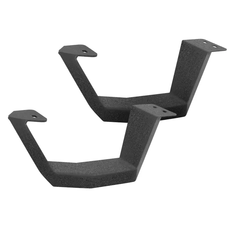 Go Rhino RB10 Running Boards - Bedliner Coating Finish - Complete Kit No Minimum Order