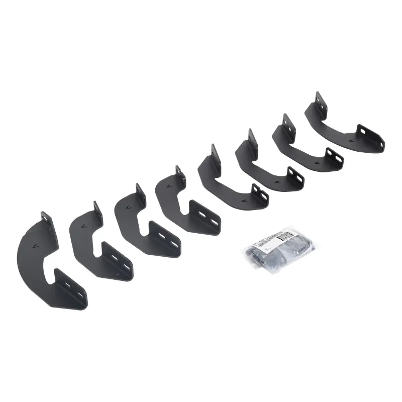 Buy Direct Go Rhino 07-21 Toyota Tundra DC/CC 4DR Mounting Brackets(V-Series V3/RB10 Slim/RB20 Slim) - Tex. Blk