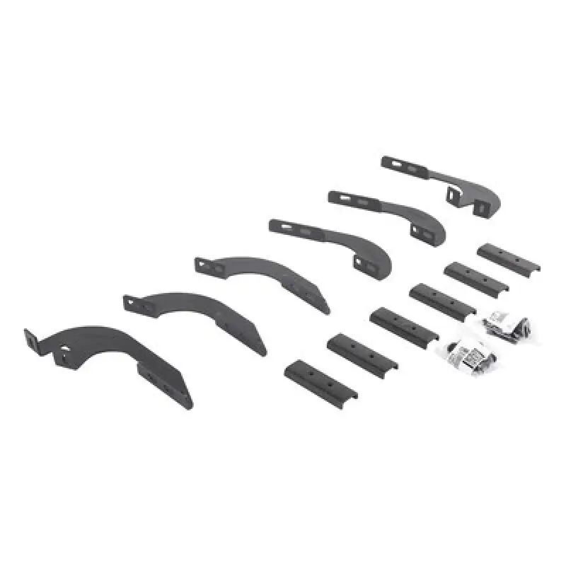 Flash Sale Go Rhino 05-22 Toyota Tacoma DC 4DR Mounting Brackets (V-Series V3/RB10 Slim/RB20 Slim) - Tex. Blk