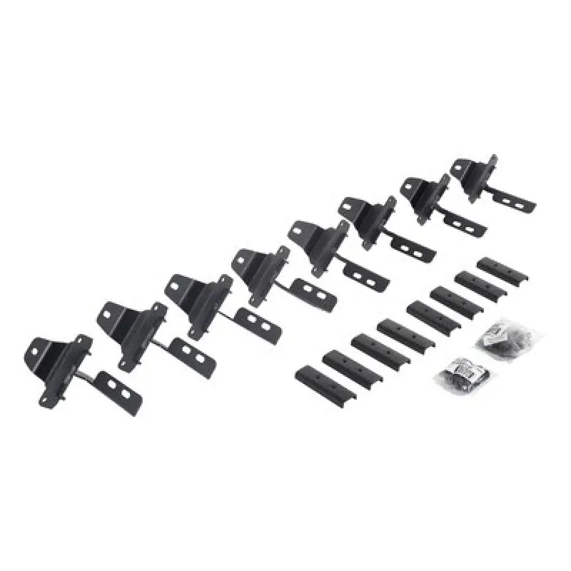 Go Rhino 20-22 Jeep Glatiador JT 4DR Mounting Brackets (V-Series V3/RB10 Slim/RB20 Slim) - Tex. Blk Holiday Sale
