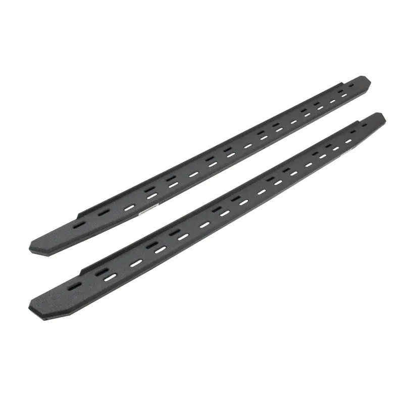 Fast Shipping Go Rhino RB30 Slim Line Running Boards 87in. - Bedliner Coating (Boards ONLY/Req. Mounting Brackets)
