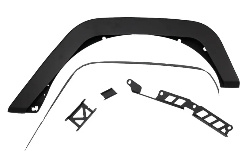 Money Back Guarantee Go Rhino 07-18 Jeep Wrangler JK/JKU Trailline Rear Fenders 3 inch