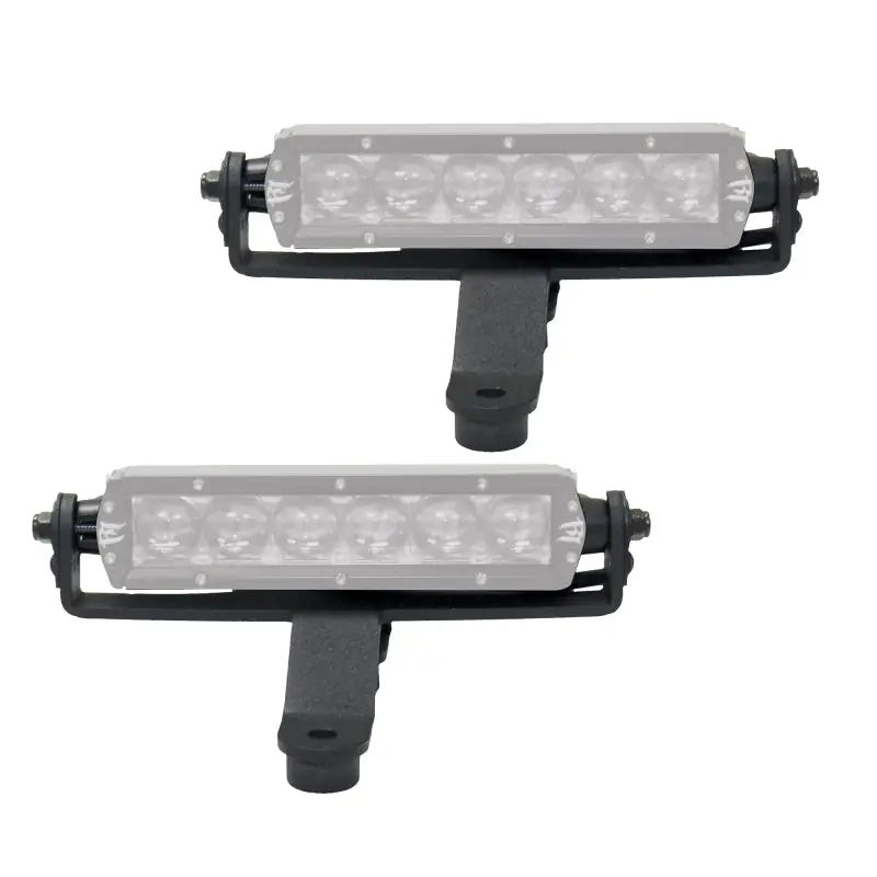 Go Rhino 18-20 Jeep Wrangler JL/JLU/Gladiator JT Light Mount - Two 6in Single Tow Clearance