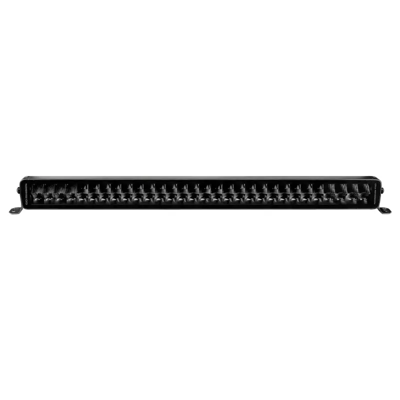 Go Rhino Xplor Blackout Series Dbl Row LED Light Bar (Side/Track Mount) 32in. - Blk Top Rated