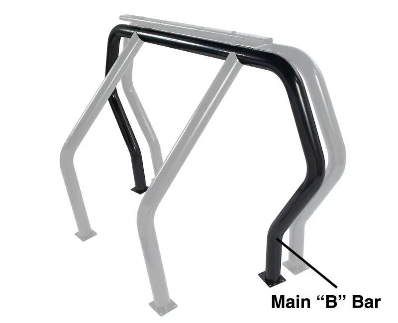 Fresh Stock Go Rhino RHINO Bed Bar - Rear Main B bar - Black