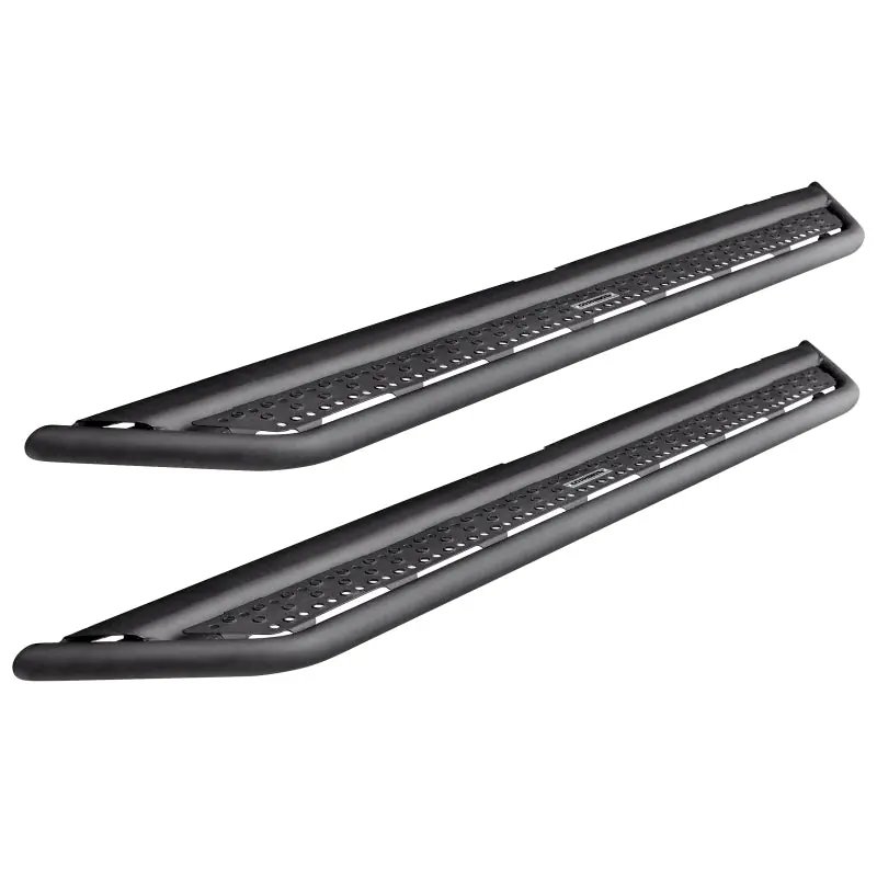 Limited Edition Go Rhino Dominator Extreme D6 SideSteps - Tex Blk - 73in