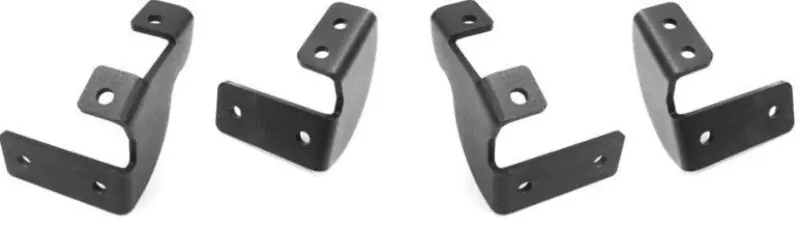 Go Rhino 2024 Toyota Tacoma DC 4dr Brackets for Dominator Extreme SideSteps - Tex. Blk Get Yours