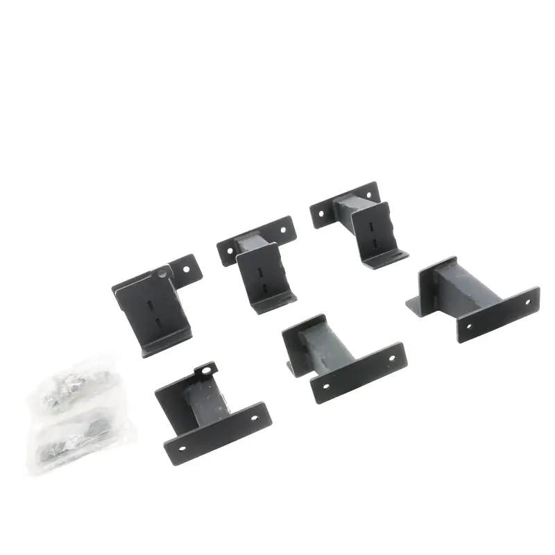 Order Now Go Rhino 18-24 Jeep Wrangler JLU 4dr Brackets for Dominator Xtreme Frame Slider - Tex. Blk
