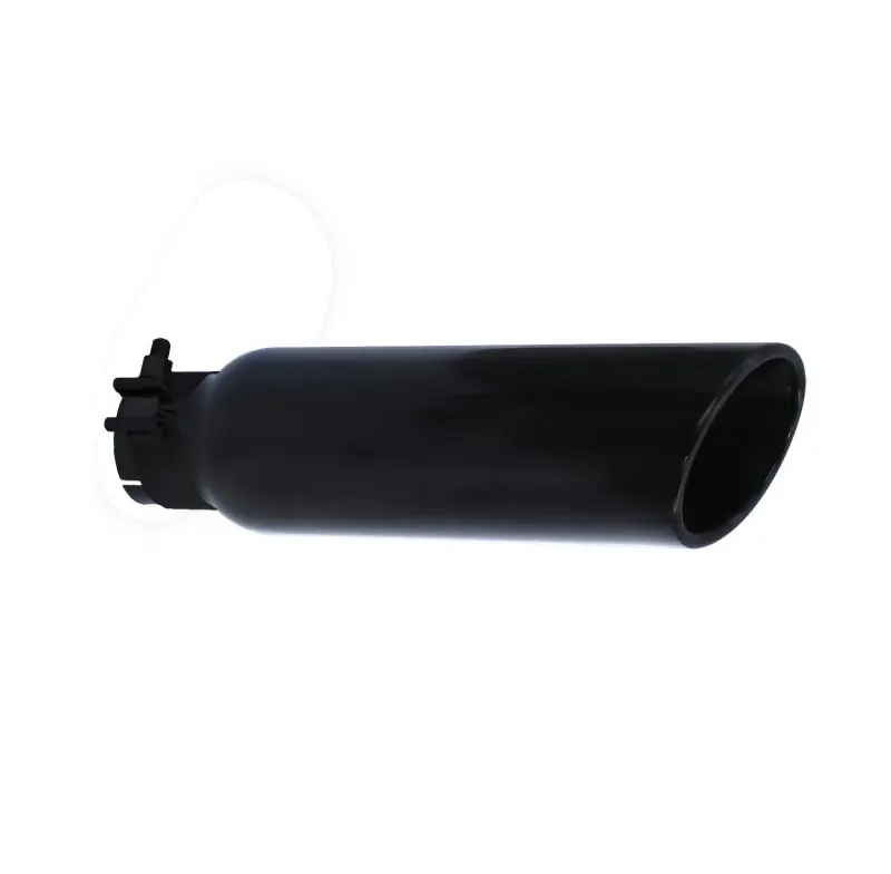 Money Back Guarantee Go Rhino Exhaust Tip - Black - ID 2 1/2in x L 14in x OD 4in