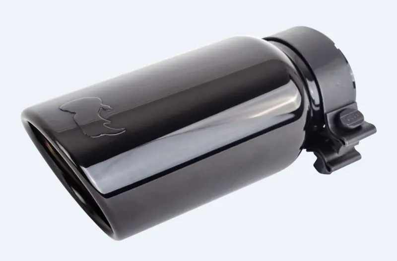 Big Sale Go Rhino Exhaust Tip - Black Chrome - ID 3in x L 10in x OD 4in