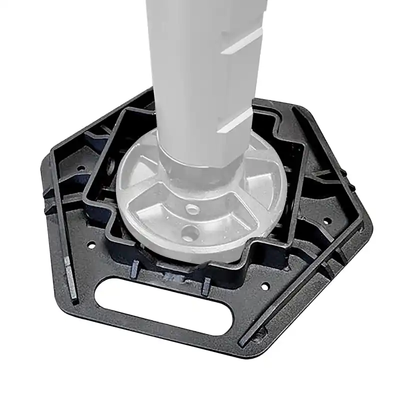 Go Rhino Xventure Gear El Gato Base Plate - Blk Super Sale