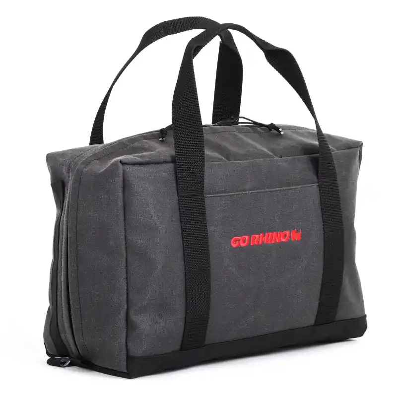 Go Rhino XVenture Gear Recovery Bag (7.5x11.5x18in. Closed) 12oz Waxed Canvas - Black Top Pick