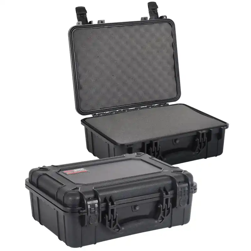 Go Rhino XVenture Gear Hard Case w/Foam - Large 20in. / Lockable / IP67 - Tex. Black Today Only