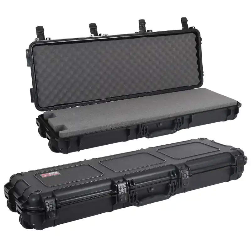 In Demand Go Rhino XVenture Gear Hard Case w/ Foam - Long 44in. / IP67 / Automatic Air Valve - Textured Black